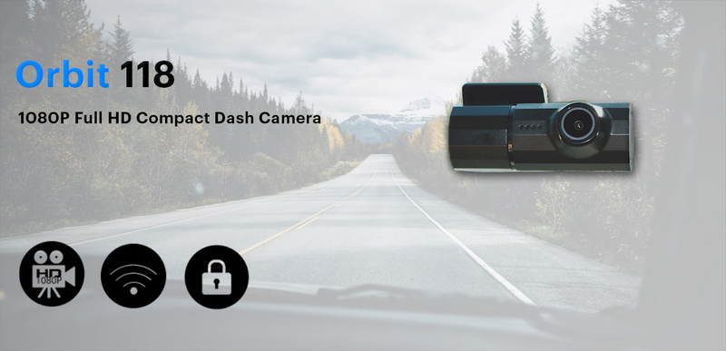 myGEKOgear - Orbit 118 1080P HD Wi-Fi Dash Cam - GO1180G - Limolin 
