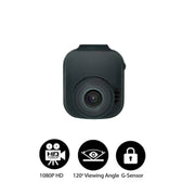 myGEKOgear - Dashcam - Orbit 130 1080p HD 120 Degree Wide Angle G - Sensor 8GB MicroSD Included (support up to 32GB) - Black Cameras & Optics