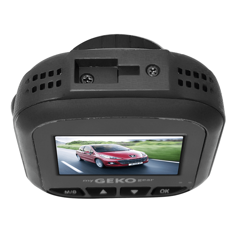 myGEKOgear - Dashcam - Orbit 130 1080p HD 120 Degree Wide Angle G - Sensor 8GB MicroSD Included (support up to 32GB) - Black Cameras & Optics