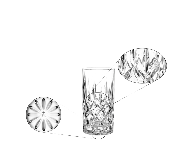 Nachtmann - Noblesse - Vase / Hurricane Lamp - design detail