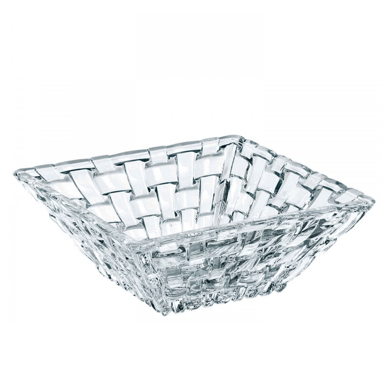 Nachtmann - BOSSA NOVA 1 Square Plate + 4 Square Bowls (Set of 5) - Limolin 