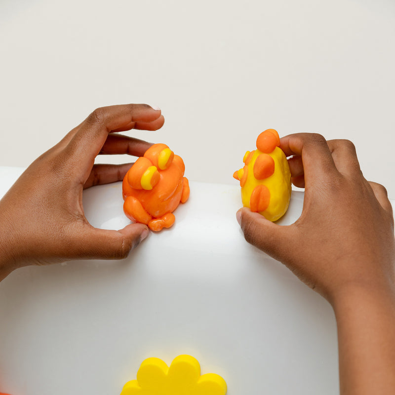 Nailmatic - Kids - Pataploof Bath and Shower Dough - Orange - product view