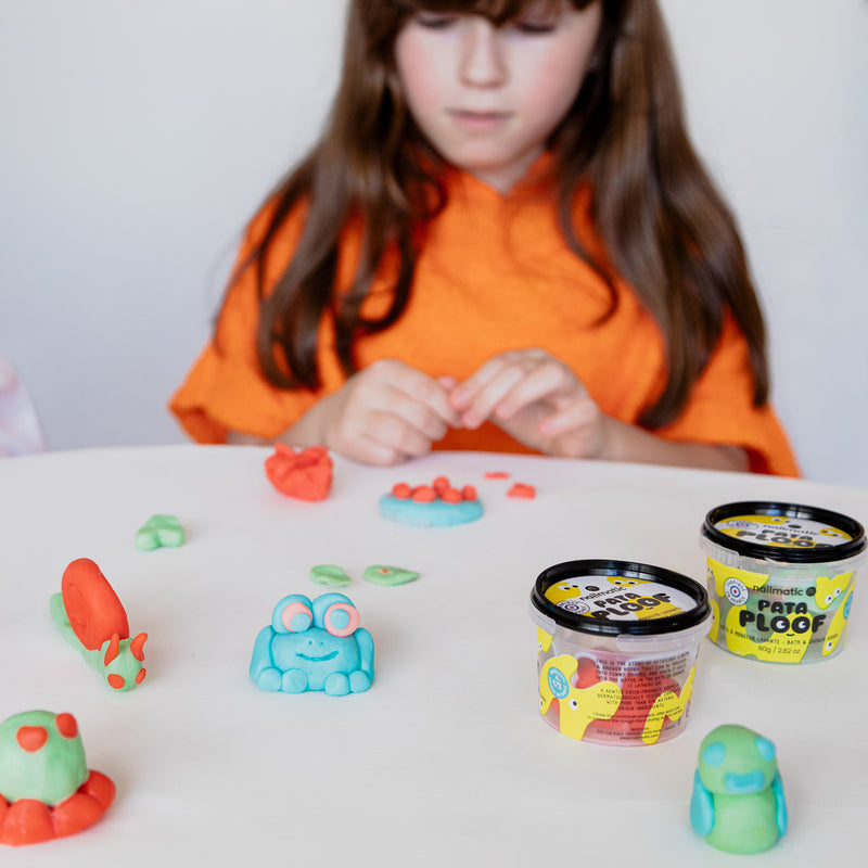 Nailmatic - Kids - Pataploof Bath and Shower Dough - Blue - product view