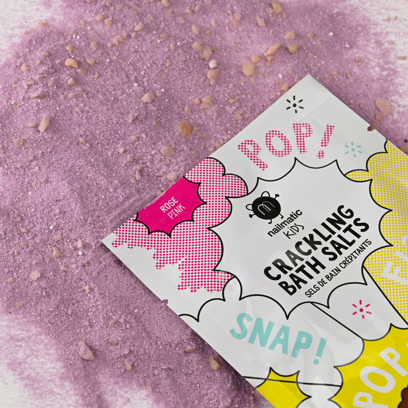 Nailmatic - Kids - Crackling Bath Salts - Pink - product view