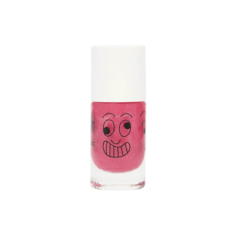 Nailmatic - Kids - Kitty Water-Based Nail Polish - Candy Pink Glitter - product view