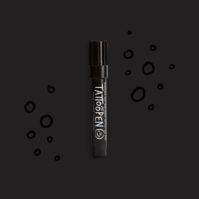 Nailmatic - Kids - Tattoopen Temporary Tattoo Pen - Black - product view