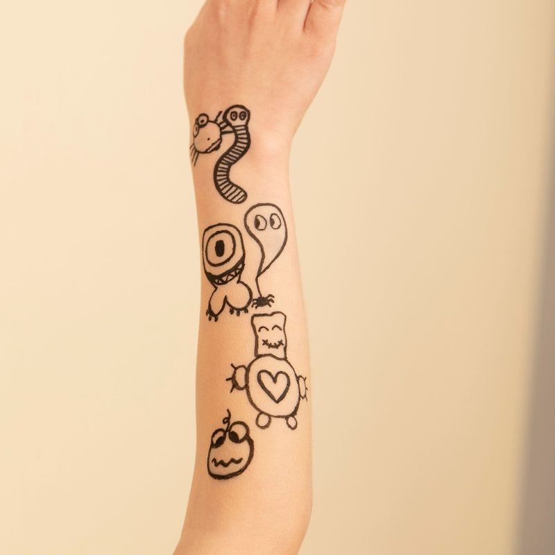 Nailmatic - Kids - Tattoopen Temporary Tattoo Pen - Black - product view