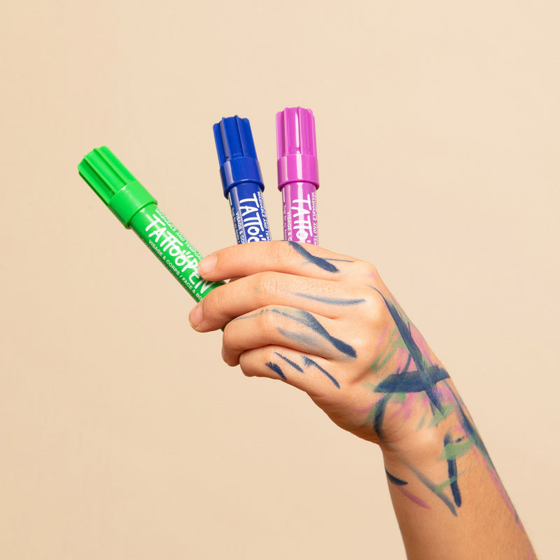 Nailmatic - Kids - Tattoopen Temporary Tattoo Pen - Green - product view