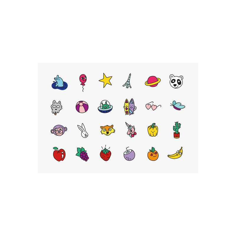 Nailmatic - Kids - Pop Nail Polish and Nail Stickers Set - product view
