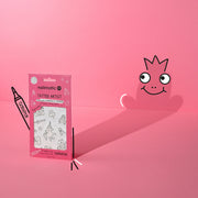 Nailmatic - Kids - Tattoo Artist Colouring Temporary Tattoos - Magic World (12 Pieces) - product view