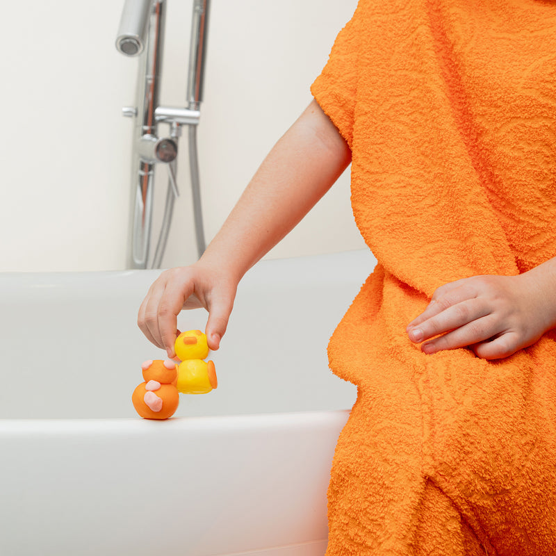 Nailmatic - Kids - Pataploof Bath and Shower Dough with Ploofy - Orange / Yellow - product view