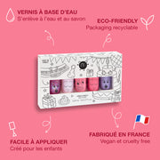 Nailmatic - Kids - Party Water-Based Nail Polish (5-Pack) - product view