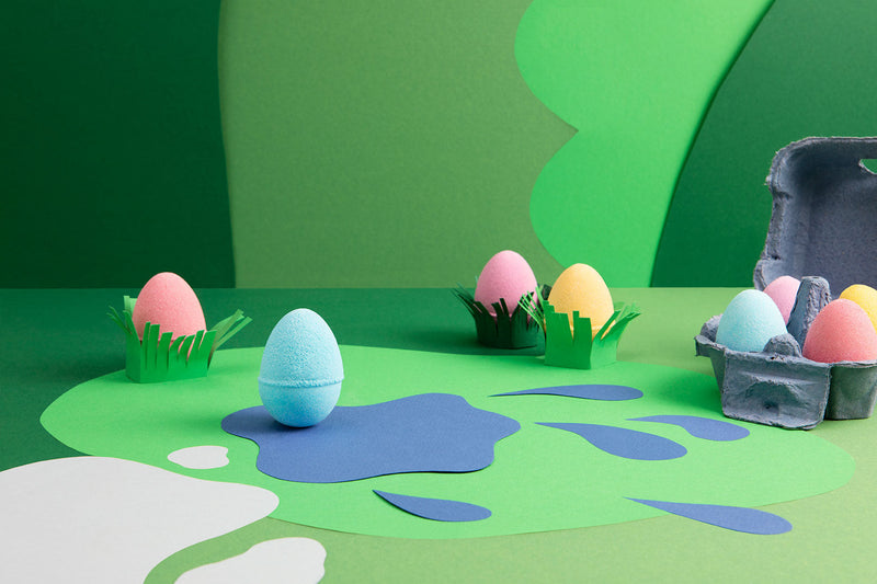 Nailmatic - Kids - Cluck-Cluck Egg Bath Bombs (4-Pack) - product view