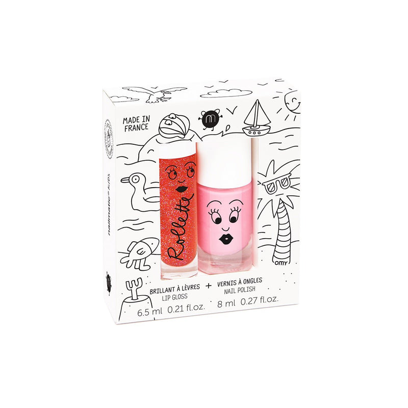 Nailmatic - Kids Holidays Rollette Nail Polish Duo Set Health & Beauty