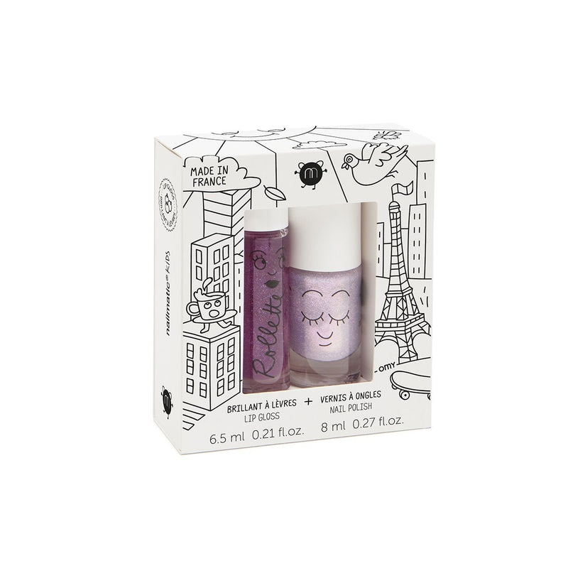 Nailmatic - Kids Lovely City Rollette Nail Polish Duo Set Health & Beauty