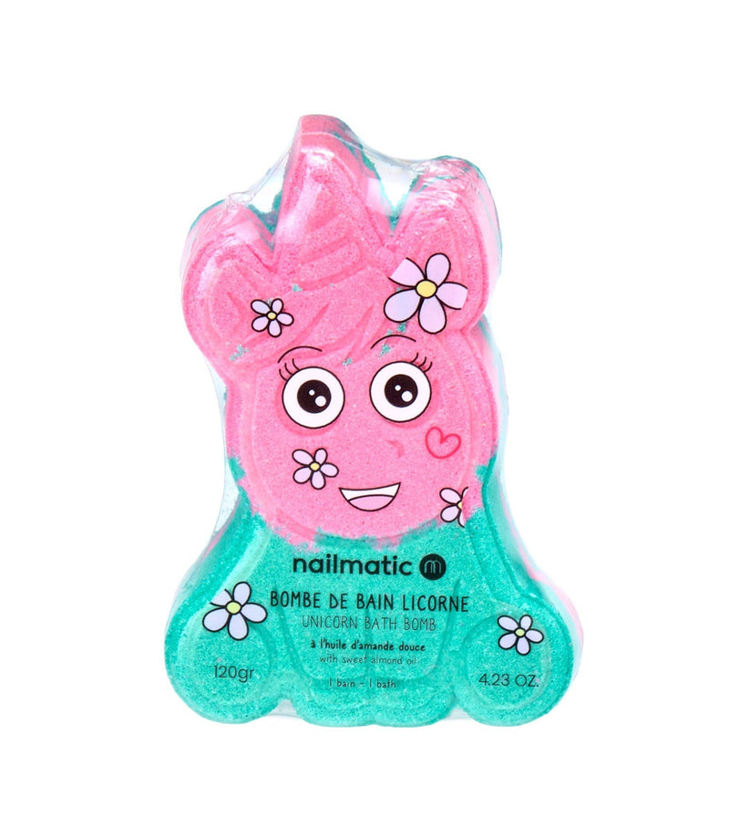 Nailmatic - Kids - Pink Unicorn Bath Bomb 120gr