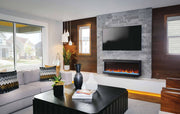 Napoleon - Trivista™ Pictura 50 | THREE - SIDED WALL HANGING ELECTRIC FIREPLACE NEFL50H - 3SV Home & Kitchen
