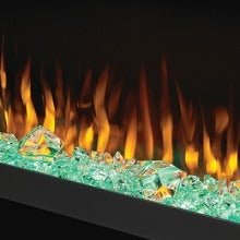 Napoleon - Trivista™ Pictura 50 | THREE - SIDED WALL HANGING ELECTRIC FIREPLACE NEFL50H - 3SV Home & Kitchen