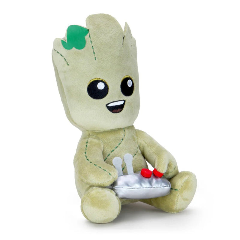 Neca - Marvel - Groot W/Game Controller - 7.5" Phunny Plush Toys & Games