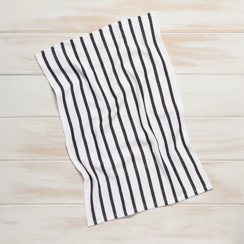 Now Designs - Basketweave Dishtowel Home & Kitchen Black