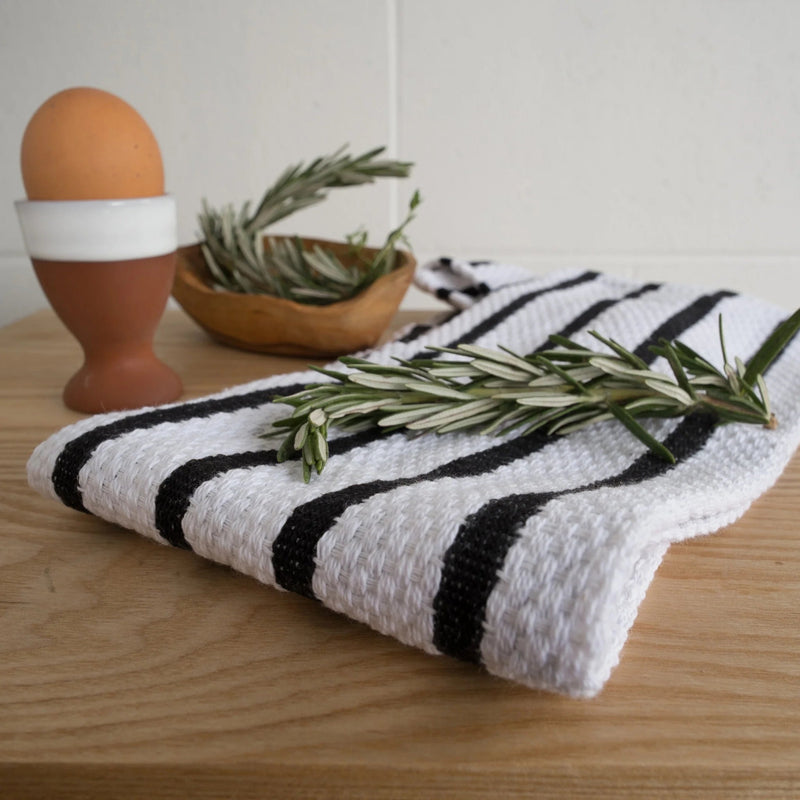 Now Designs - Basketweave Dishtowel Home & Kitchen Black