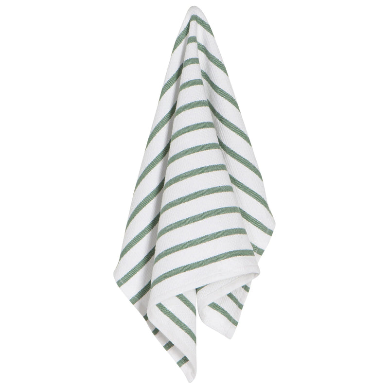 Now Designs - Basketweave Dishtowel Home & Kitchen Elm Green