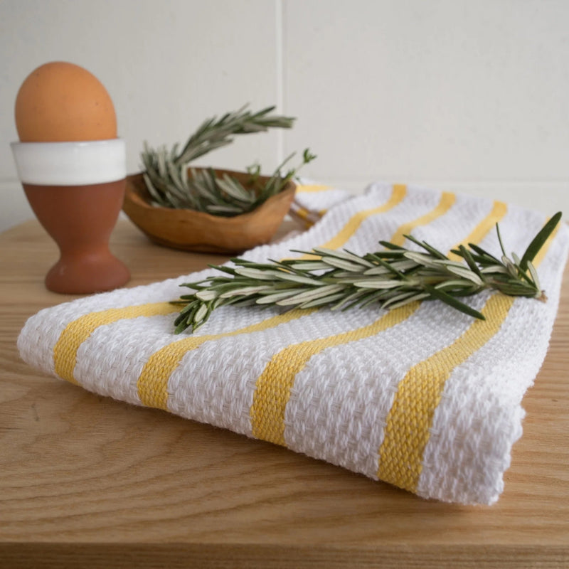 Now Designs - Basketweave Dishtowel Home & Kitchen Lemon