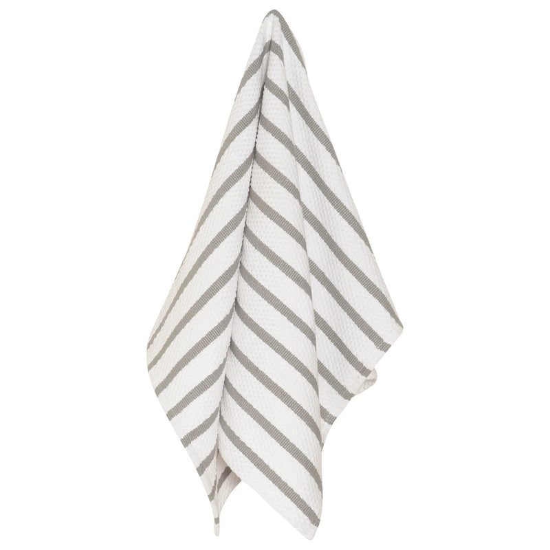 Now Designs - Basketweave Dishtowel Home & Kitchen London Gray