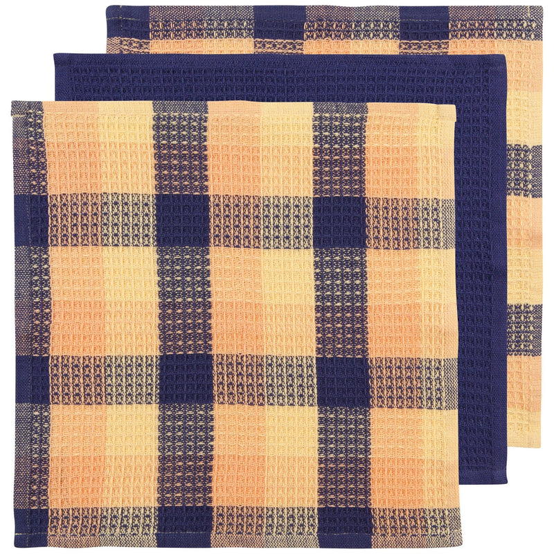 Now Designs - Check Dishcloths Set of 3 Home & Kitchen Dusk