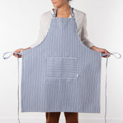 Now Designs - chef apron - Narrow Stripe Royal Home & Kitchen