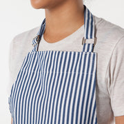 Now Designs - chef apron - Narrow Stripe Royal Home & Kitchen