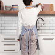 Now Designs - chef apron - Narrow Stripe Royal Home & Kitchen