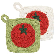 Now Designs - Crochet Sponges Set of 2 Home & Kitchen Heirloom Tomatoes
