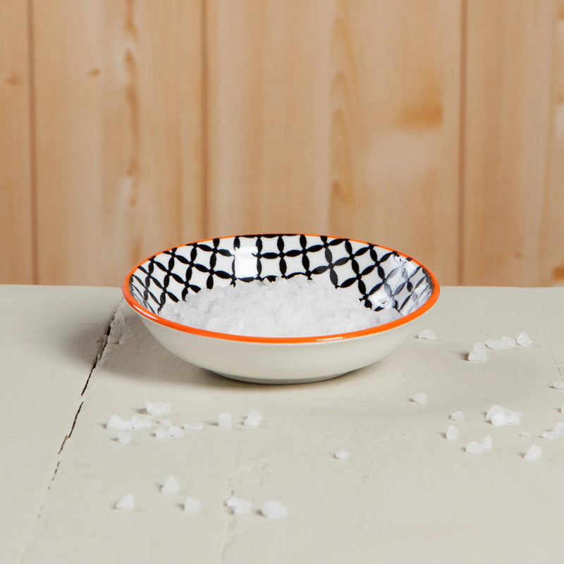 Now Designs - Dip Bowl Home & Kitchen Black Lattice