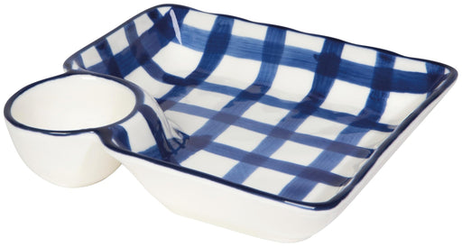Now Designs - Dip n' Dish Plate Grid Home & Kitchen