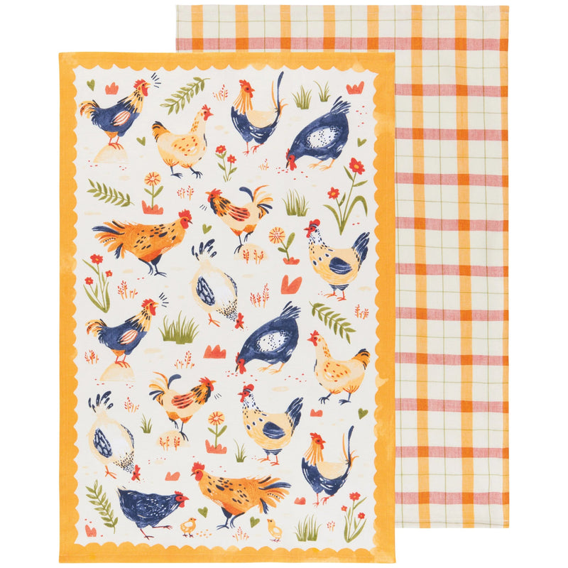 Now Designs - Dishtowels Set of 2 Home & Kitchen Free Range