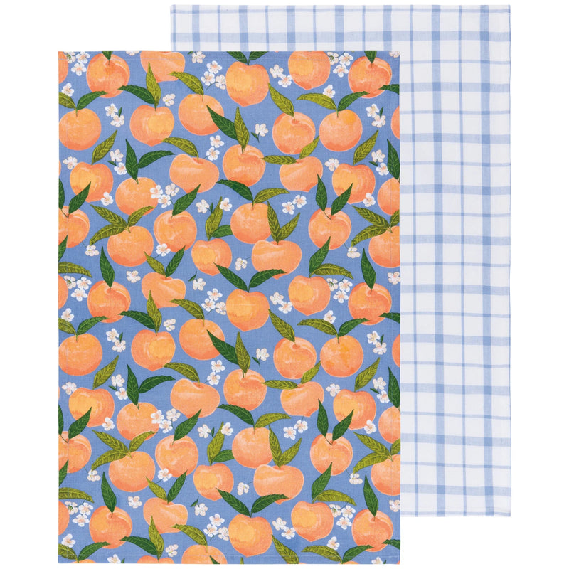 Now Designs - Dishtowels Set of 2 Home & Kitchen Peaches