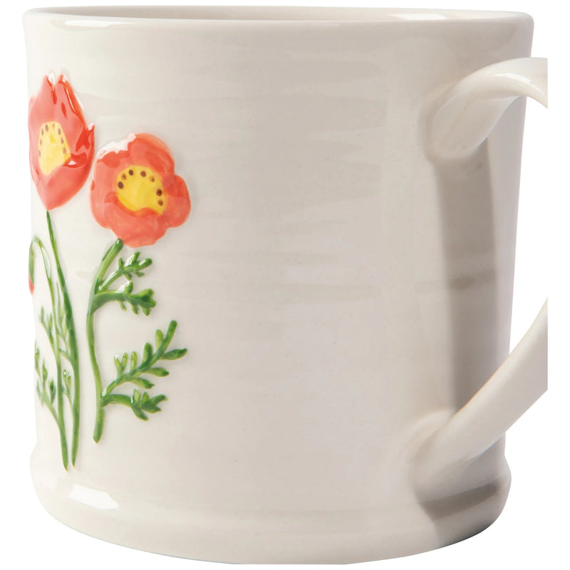 Now Designs - Mug 12oz Home & Kitchen Floral Poppy
