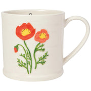 Now Designs - Mug 12oz Home & Kitchen Floral Poppy