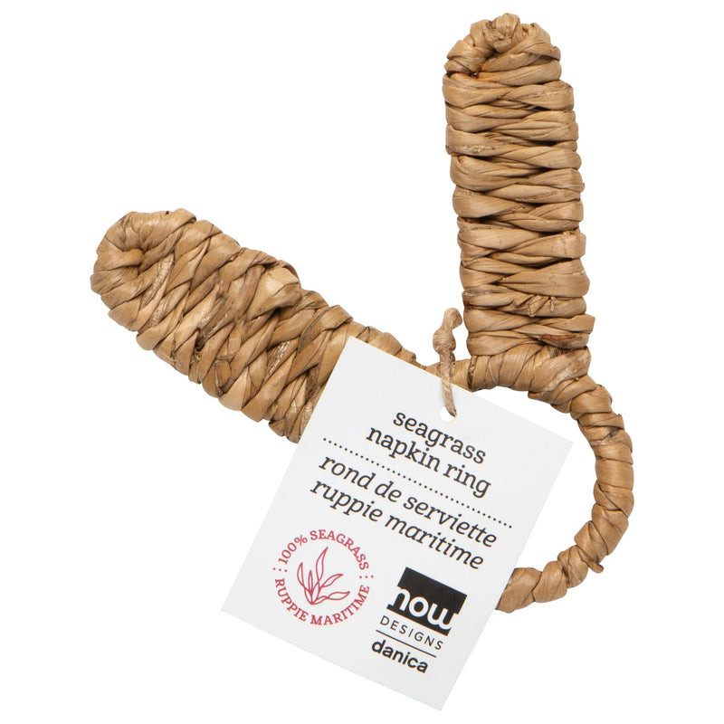 Now Designs - Napkin Ring Home & Kitchen Seagrass Easter Meadow