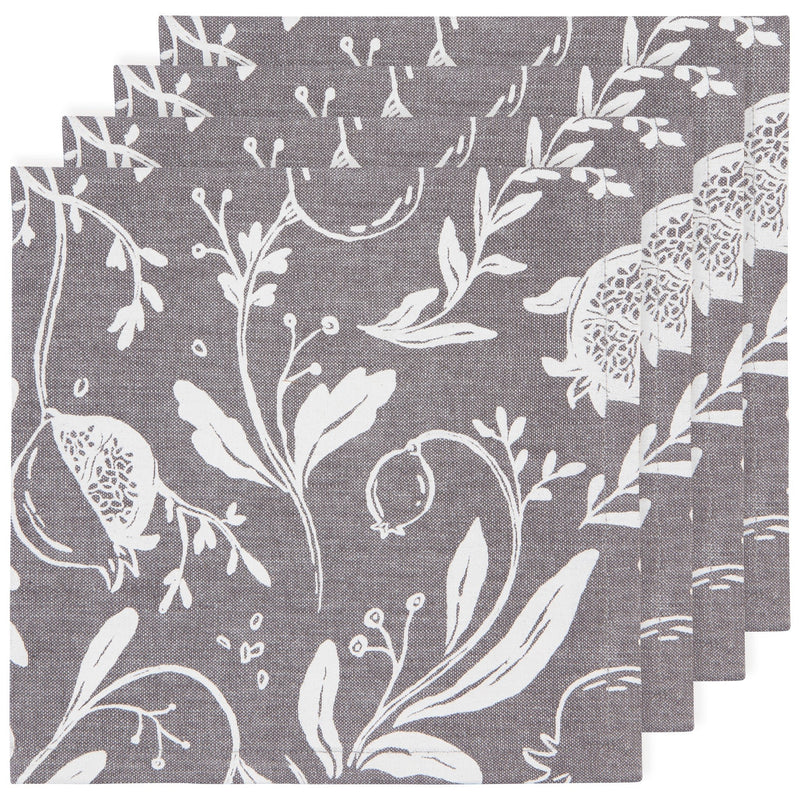 Now Designs - Napkins, Set of 4 | Pomegranates