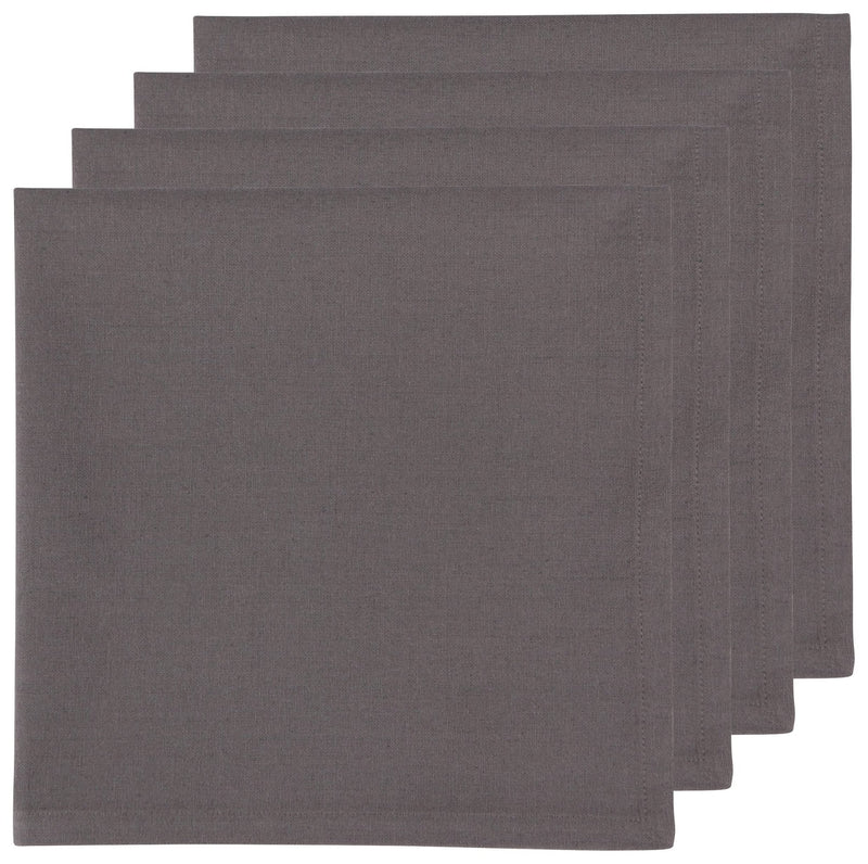 Now Designs - Napkins, Set of 4 | Spectrum Charcoal