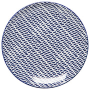 Now Designs - Plate Appetizer Home & Kitchen Blue Dash