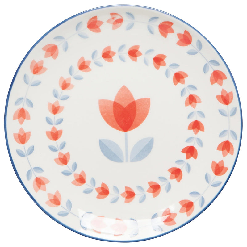 Now Designs - Plate Appetizer Home & Kitchen Red Tulip