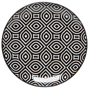 Now Designs - Plate Appetizer Home & Kitchen White Geo