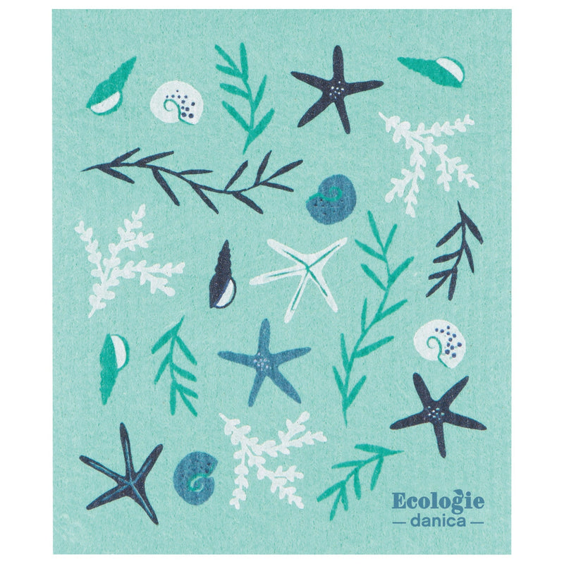 Now Designs - Swedish Dishcloth Coastal Treasures | Green Home & Kitchen