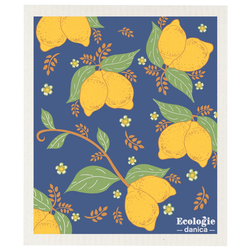 now designs - swedish dishcloth Provencal lemons Home & Kitchen