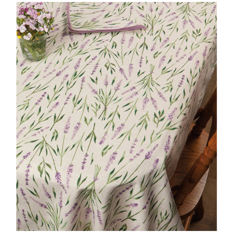 Now Designs - Tablecloth 60 x 90 inch Home & Kitchen Lavender