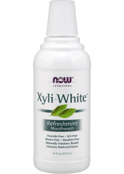 Now - Xyliwhite Mint Mouthwash 473 mL