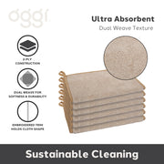 OGGI - Bamboo Kitchen Cloths Home & Kitchen Natural